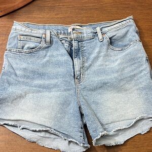 Signature by Levi Strauss Light Blue Jean Shorts